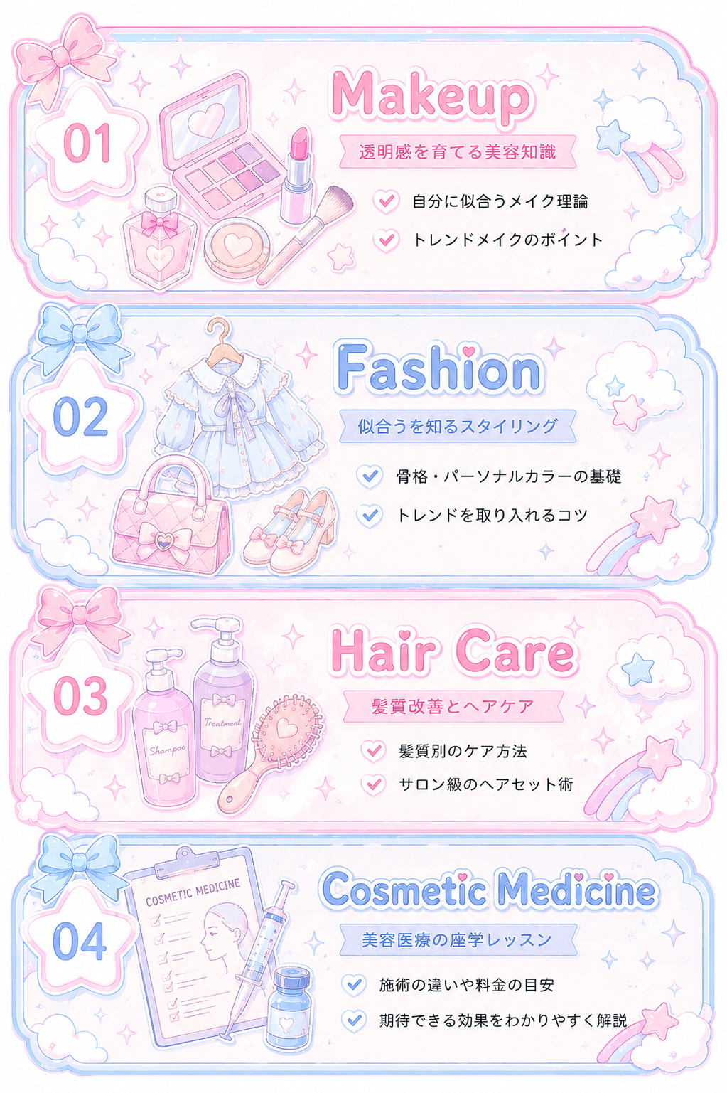 MIGNON SWEET PRODUCE プログラム一覧